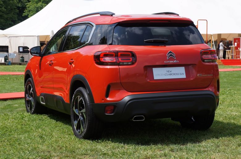 Citroën présente son SUV C5 Aircross à Paris