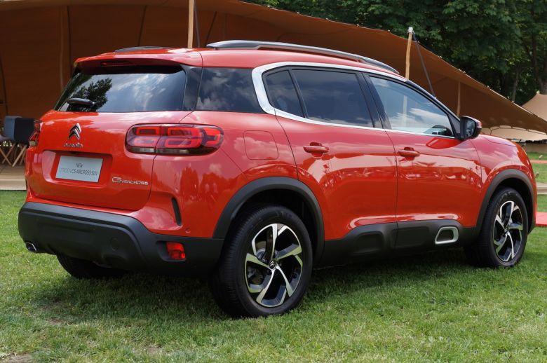 Citroën présente son SUV C5 Aircross à Paris