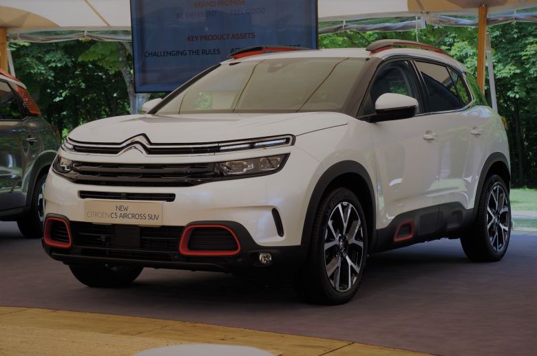 Citroën présente son SUV C5 Aircross à Paris