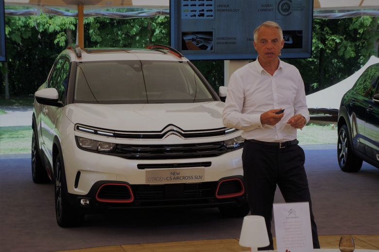 Citroën présente son SUV C5 Aircross à Paris