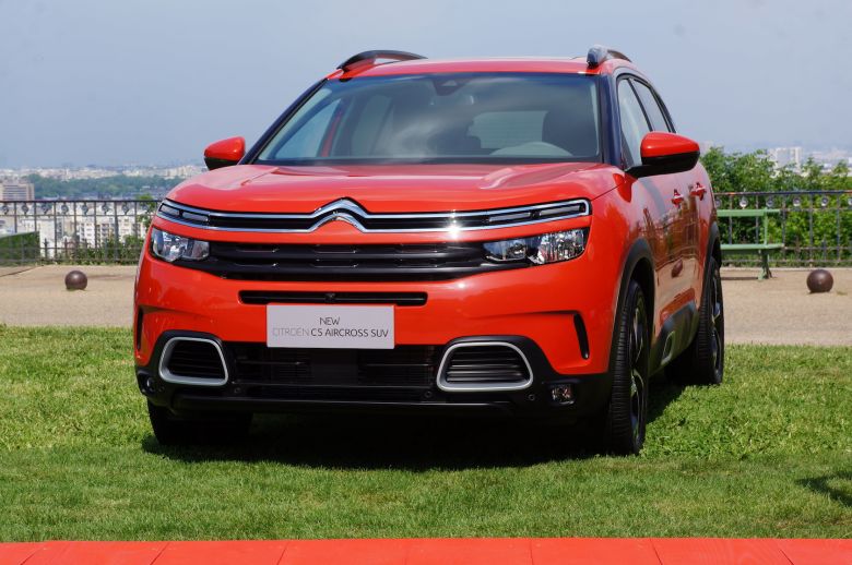 Citroën présente son SUV C5 Aircross à Paris