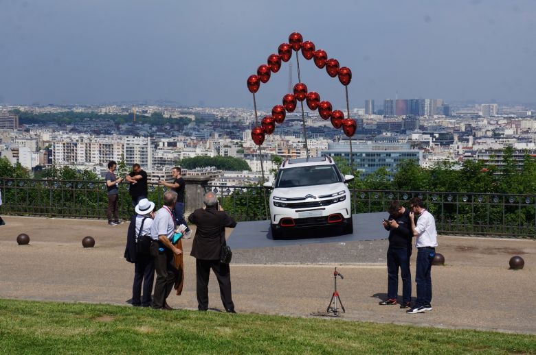 Citroën présente son SUV C5 Aircross à Paris