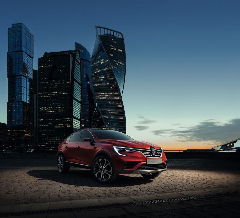 Le SUV coupé Renault ARKANA dévoilé à Moscou