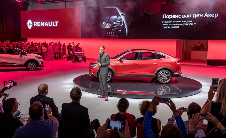 Le SUV coupé Renault ARKANA dévoilé à Moscou
