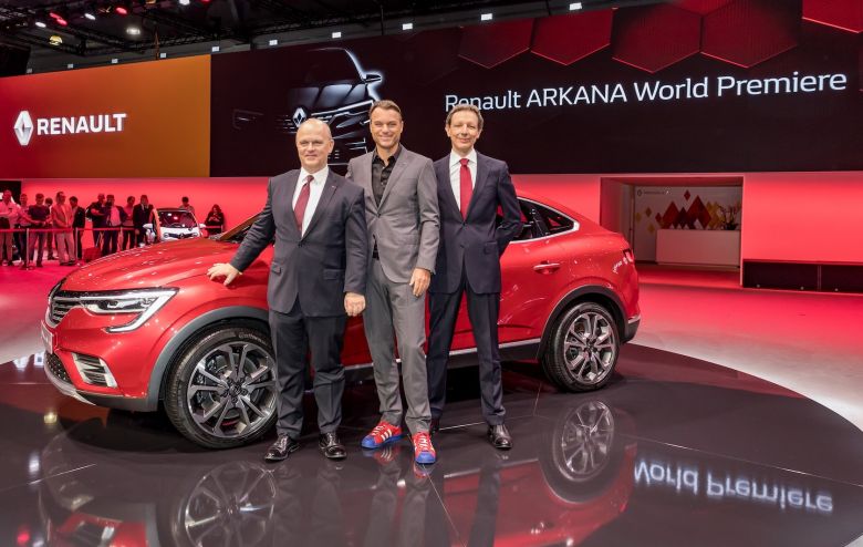 Le SUV coupé Renault ARKANA dévoilé à Moscou