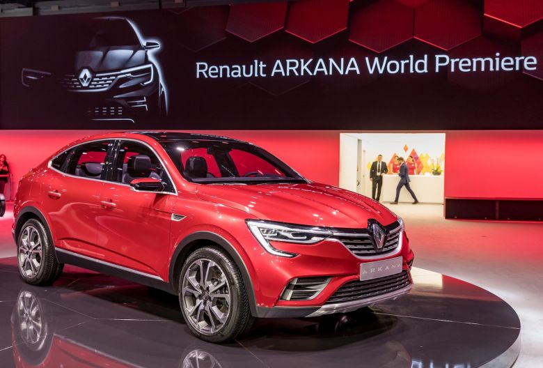 Le SUV coupé Renault ARKANA dévoilé à Moscou