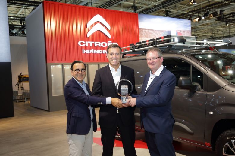 Le nouveau Berlingo élu Van de l'année