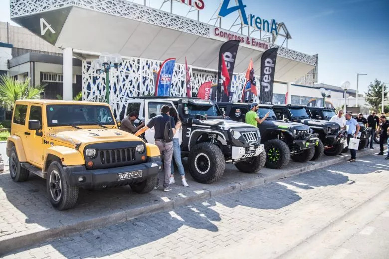Le plus grand rassemblement de propriétaires de Jeep avec Tunisia Jeepers et Italcar