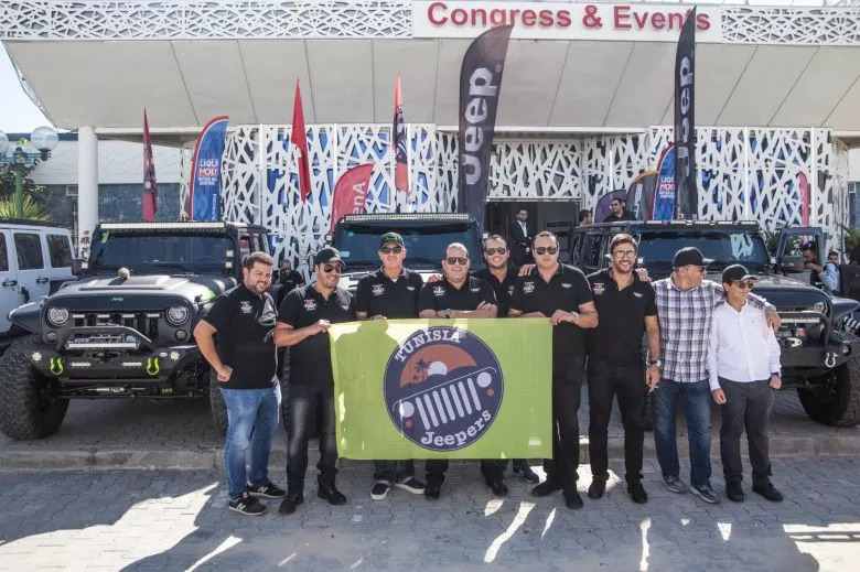 Le plus grand rassemblement de propriétaires de Jeep avec Tunisia Jeepers et Italcar