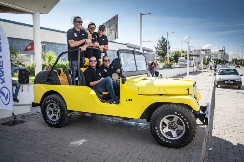 Le plus grand rassemblement de propriétaires de Jeep avec Tunisia Jeepers et Italcar