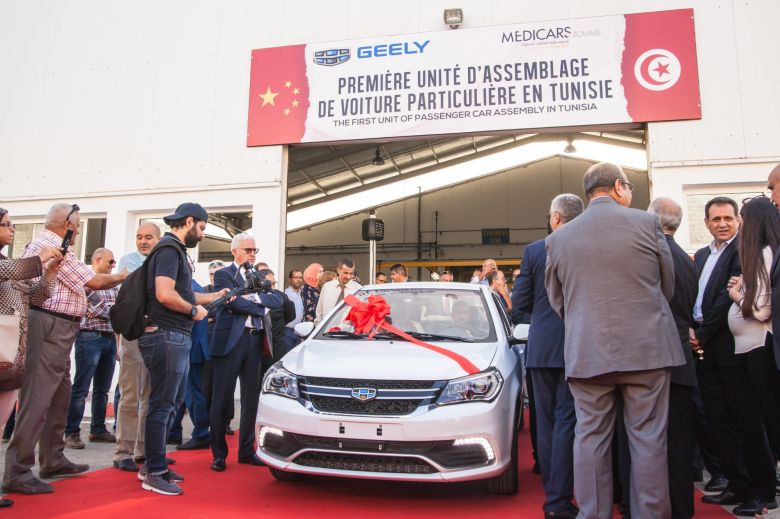 Medicars inaugure une chaine d'assemblage de voitures particulières de la marque Geely en Tunisie