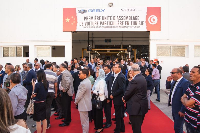 Medicars inaugure une chaine d'assemblage de voitures particulières de la marque Geely en Tunisie