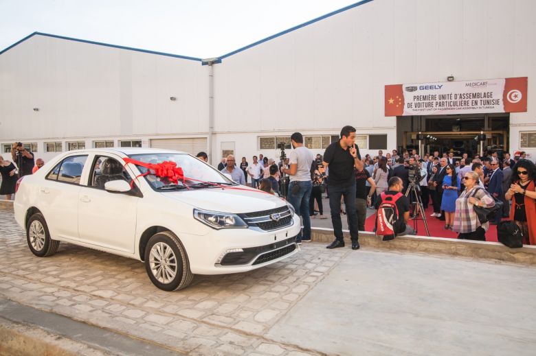 Medicars inaugure une chaine d'assemblage de voitures particulières de la marque Geely en Tunisie