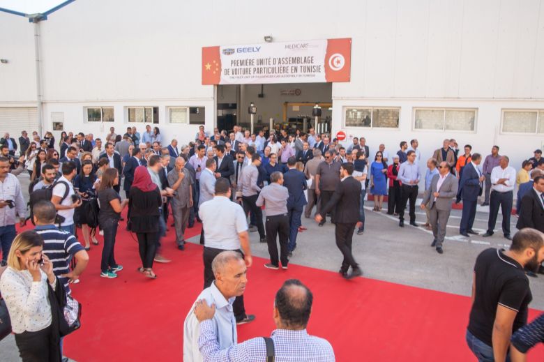 Medicars inaugure une chaine d'assemblage de voitures particulières de la marque Geely en Tunisie