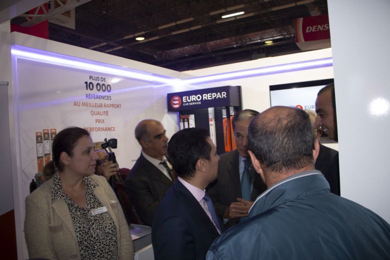 Euro Repar au salon Tunisia Automotive