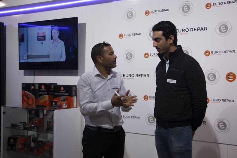 Euro Repar au salon Tunisia Automotive
