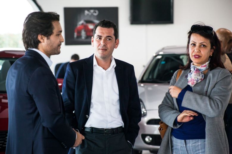 Jeep reçoit le Scudetto à son showroom du Lac