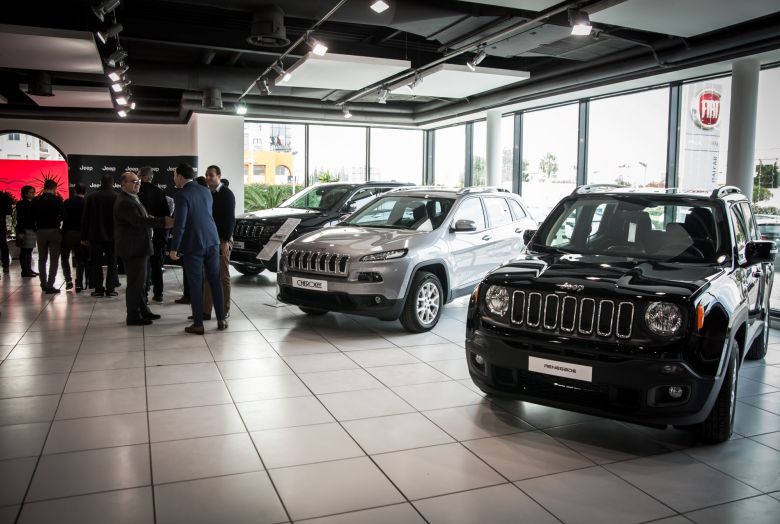 Jeep reçoit le Scudetto à son showroom du Lac