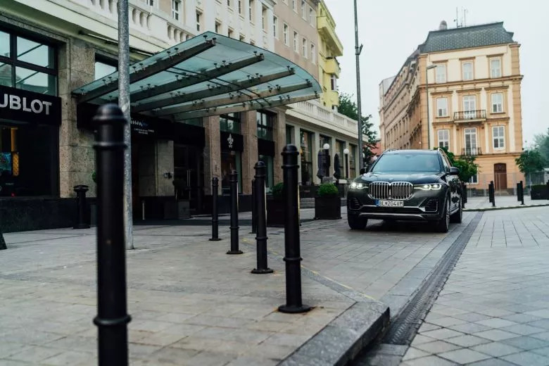 Essai BMW X7 en Grèce