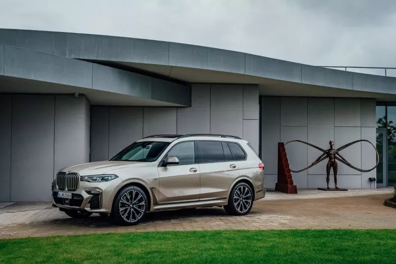 Essai BMW X7 en Grèce