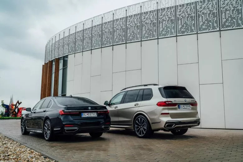 Essai BMW X7 en Grèce