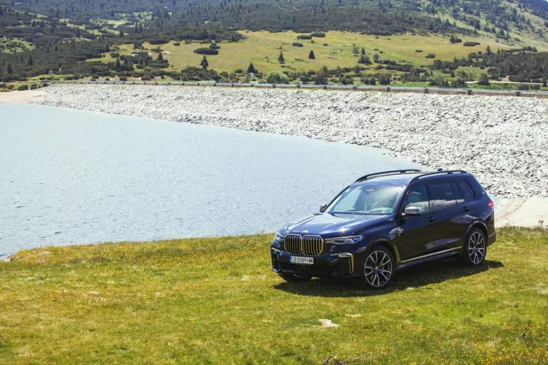 Essai BMW X7 en Grèce