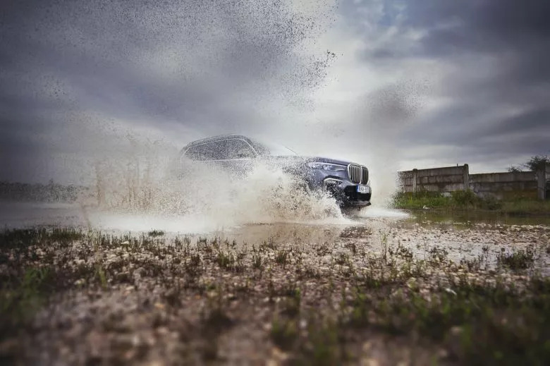 Essai BMW X7 en Grèce