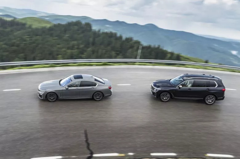 Essai BMW X7 en Grèce