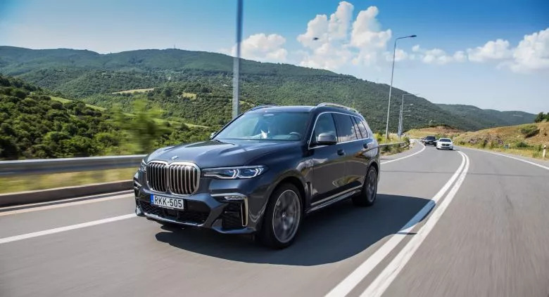 Essai BMW X7 en Grèce