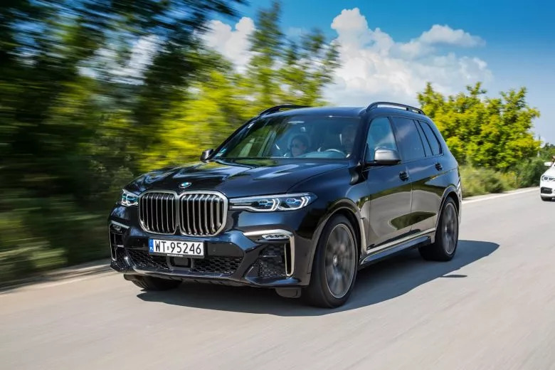 Essai BMW X7 en Grèce