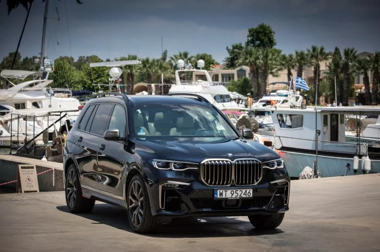 Essai BMW X7 en Grèce