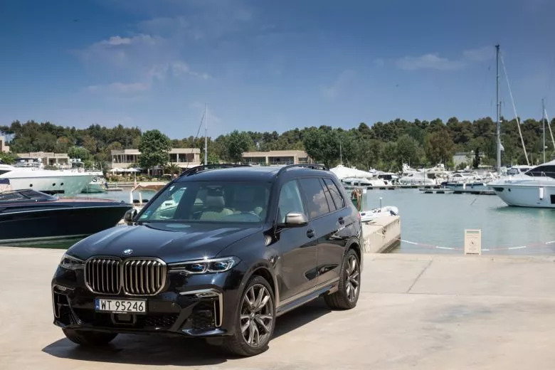 Essai BMW X7 en Grèce