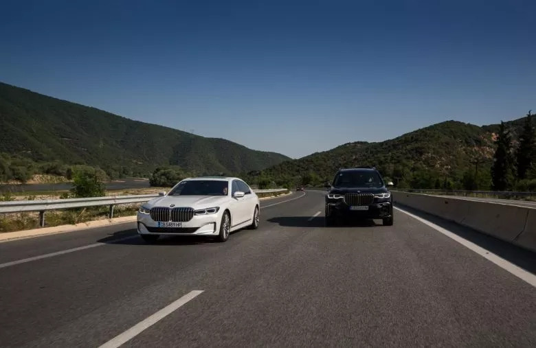 Essai BMW X7 en Grèce