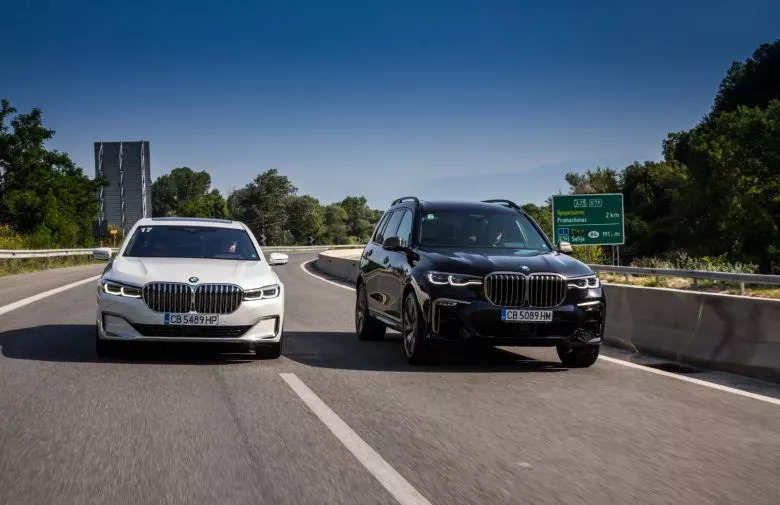 Essai BMW X7 en Grèce