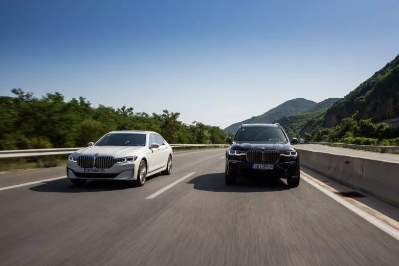 Essai BMW X7 en Grèce