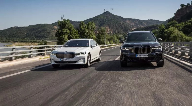 Essai BMW X7 en Grèce