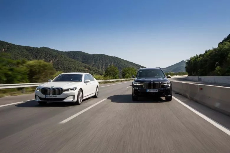 Essai BMW X7 en Grèce