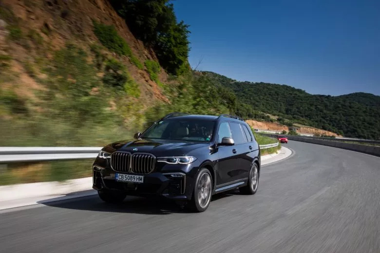 Essai BMW X7 en Grèce