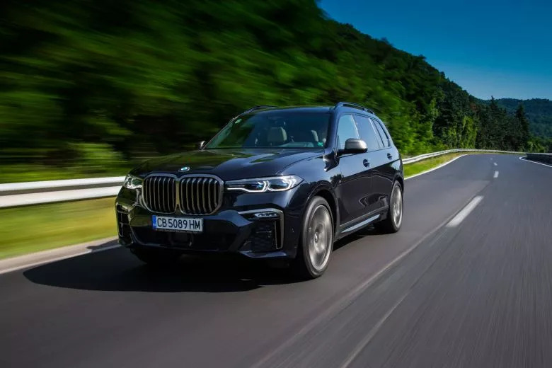 Essai BMW X7 en Grèce