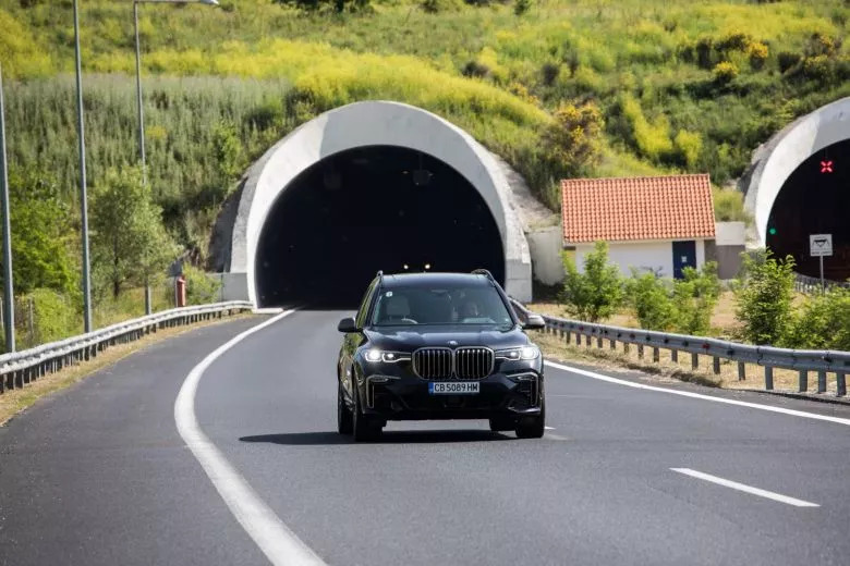 Essai BMW X7 en Grèce
