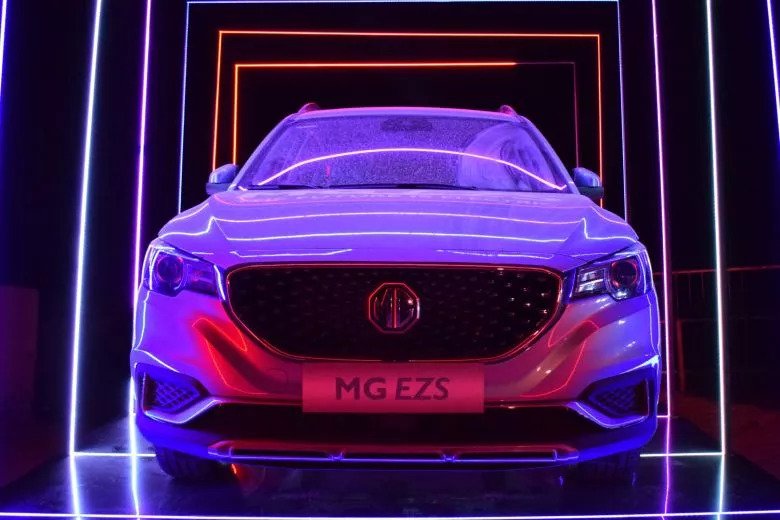 MG Motors aux Dunes électroniques - MG EZS