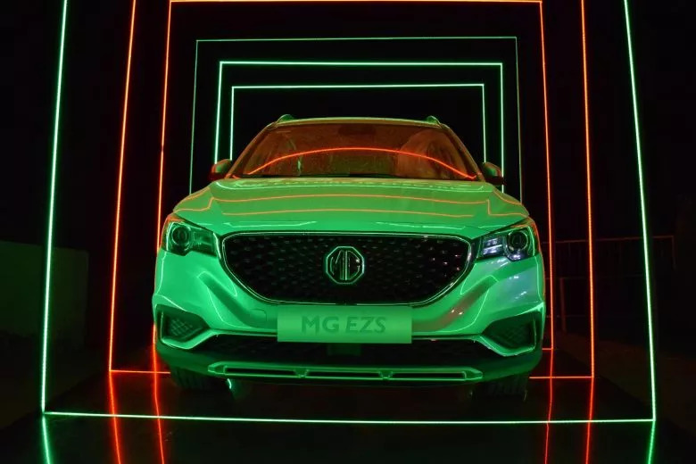 MG Motors aux Dunes électroniques - MG EZS