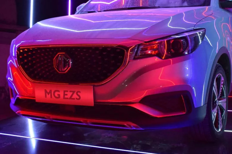 MG Motors aux Dunes électroniques - MG EZS