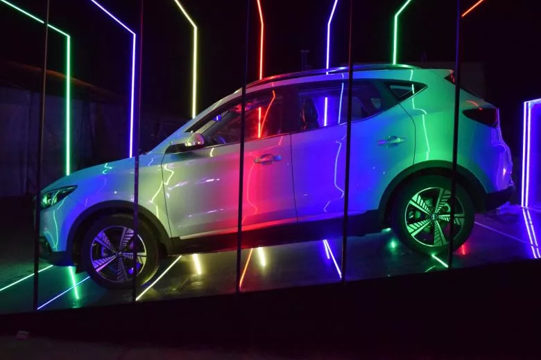 MG Motors aux Dunes électroniques - MG EZS