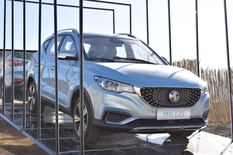 MG Motors aux Dunes électroniques - MG EZS