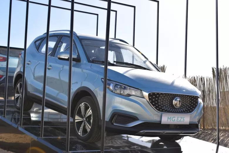 MG Motors aux Dunes électroniques - MG EZS