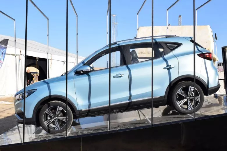 MG Motors aux Dunes électroniques - MG EZS