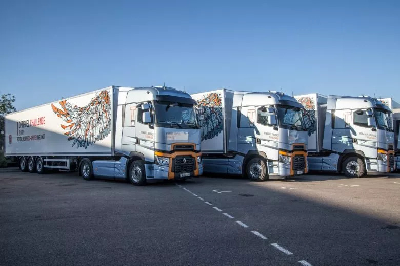 Optifuel Challenge 2019 - Accueil au Renault Square