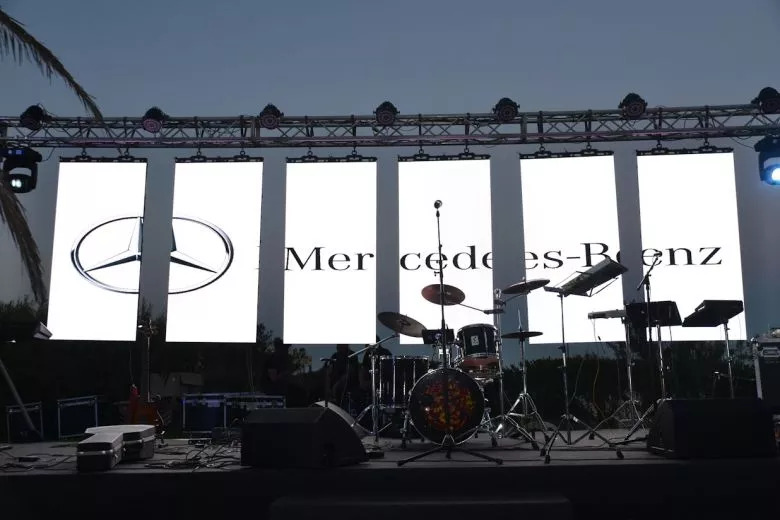 Mercedes-Benz à la soirée de l’hôtel TUI BLUE Oceana Suites