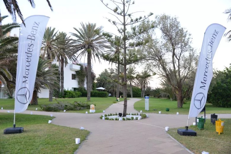 Mercedes-Benz à la soirée de l’hôtel TUI BLUE Oceana Suites